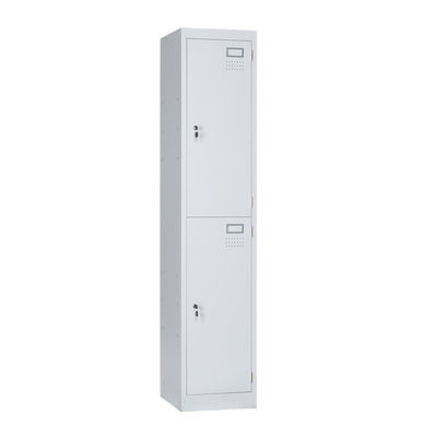 Two Doors  0.5mm Cold Rolled Steel Metal Wall Locker