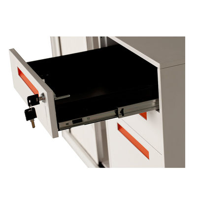 RAL Color Steel Mobile Pedestals With Drawers Commercial Furniture