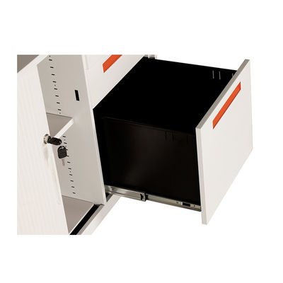 RAL Color Steel Mobile Pedestals With Drawers Commercial Furniture