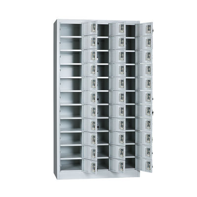 ISO9001 Key Lock 33 Door Metal Lockers Steel Supermarket Locker