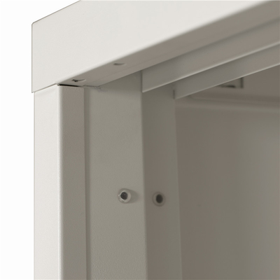 Fireproof 0.6mm Powder Coated Steel Book Case Cabinet