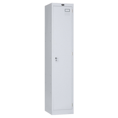 Metal Ventilated Lockers With Single Door Steel Storage Cabinets