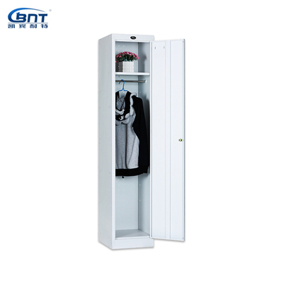 Metal Ventilated Lockers With Single Door Steel Storage Cabinets