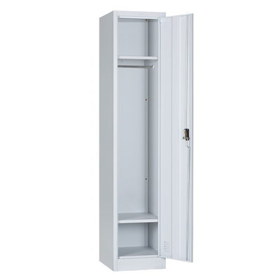 Metal Ventilated Lockers With Single Door Steel Storage Cabinets