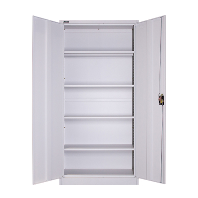 Dormitory Knock Down Metal Cabinets Stainless Double Doors Storage