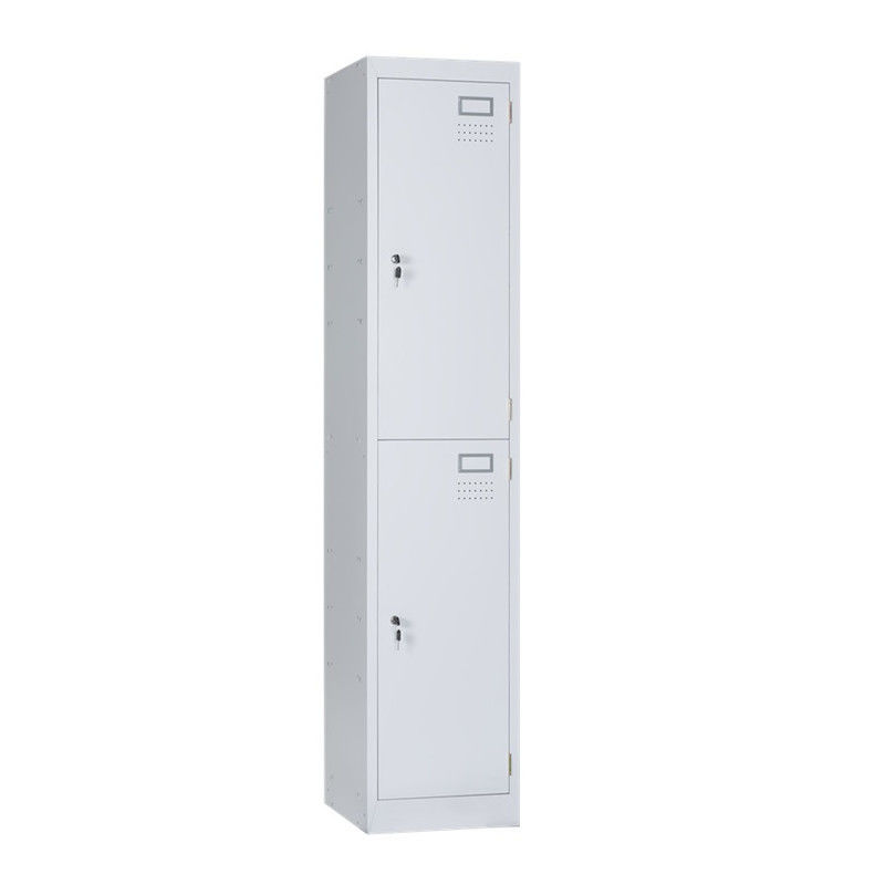 Two Doors  0.5mm Cold Rolled Steel Metal Wall Locker