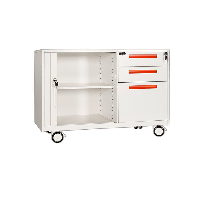 RAL Color Steel Mobile Pedestals With Drawers Commercial Furniture